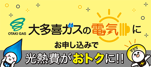 大多喜ガスの電気