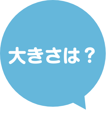 大きさは？