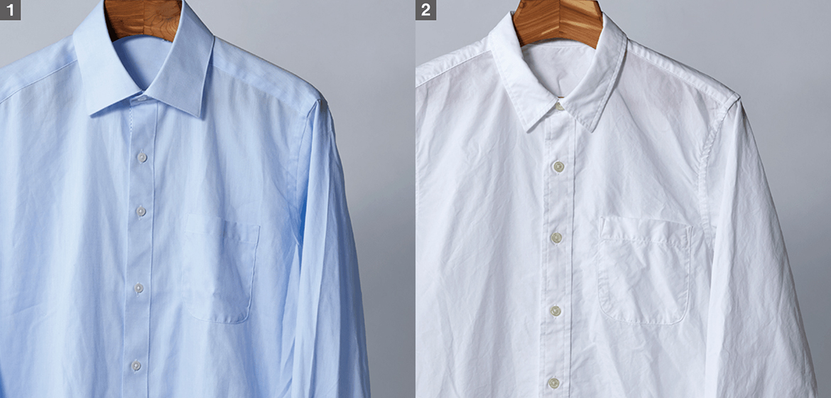 シャツの洗濯も自宅で。大風量でシワを軽減。